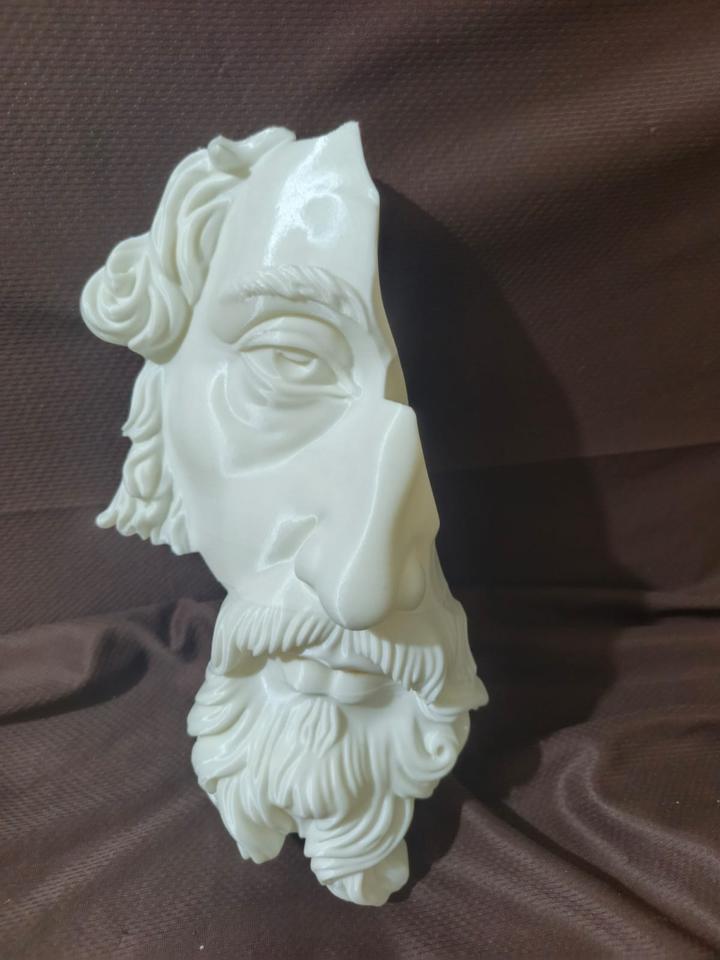 Sculpted bust